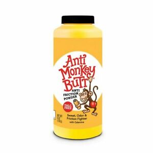 Anti Monkey Butt Sweat, Odor and Friction Fighter 6 oz
