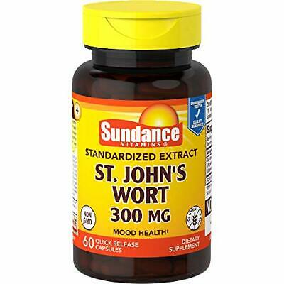 Sundance St. John's Wort 300mg (60 quick release capsules)
