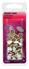 Thumb Tacks White 40ct