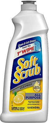 Soft Scrub All Purpose Cleaner Lemon 24oz