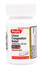 Rugby Chest Congestion Relief 400mg (60 immediate release tablets)