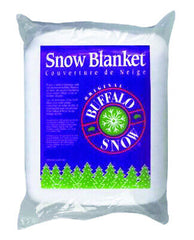 Buffalo White Snow Blanket