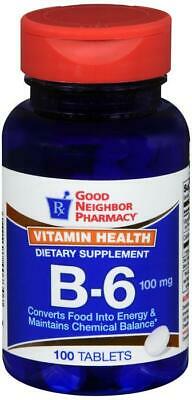 Good Neighbor Pharmacy Vitamin B-6 100mg (100 tablets)