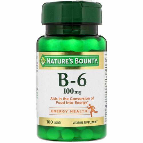 Nature's Bounty B-6 100mg (100 tablets)