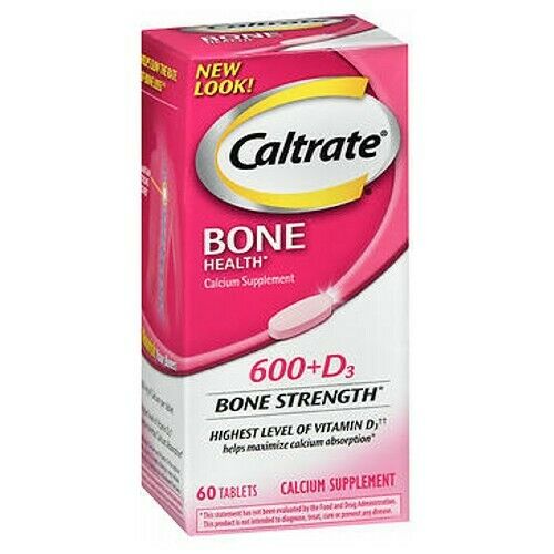Caltrate Bone Health Calcium 600+D3 (60 tablets)