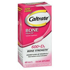 Caltrate Bone Health Calcium 600+D3 (60 tablets)