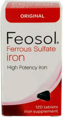 Feosol Ferrous Sulfate Iron 120 tablets