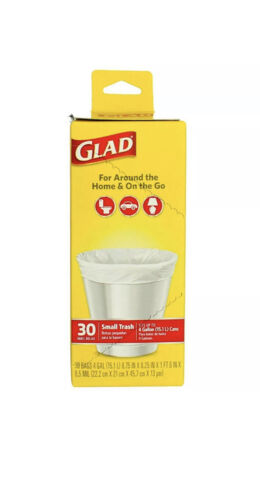 Glad Small Trash Bags 30ct