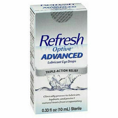 Refresh Optive Advanced Lubricant Eye Drops 0.33fl oz