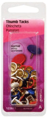 Thumb Tacks Assorted Colors 40ct
