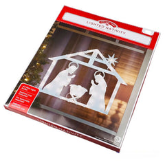 Christmas Lighted Nativity