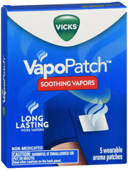 Vicks VapoPatch Soothing Vapors 5ct
