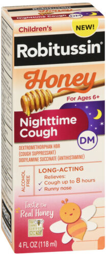 Children's Robitussin Nighttime Cough DM Honey 4fl oz
