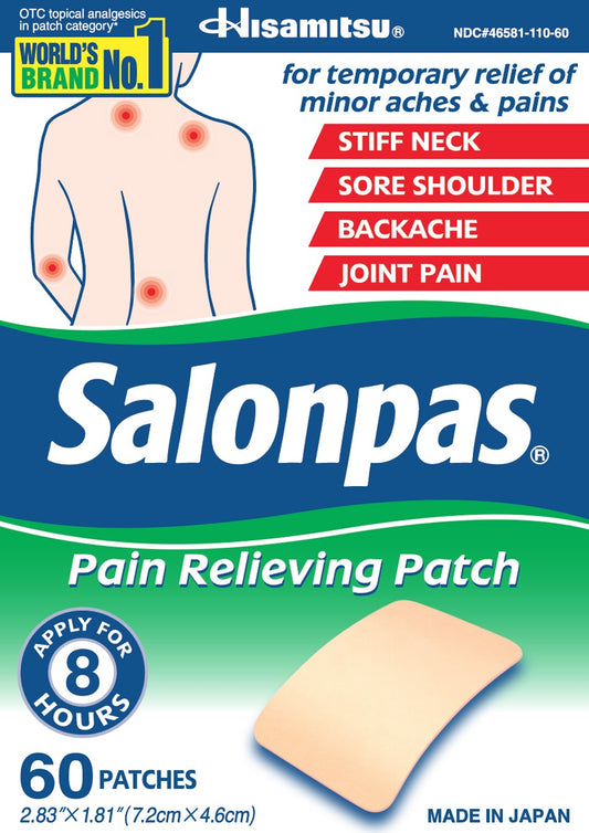 Salonpas Pain Relieving Patch (60 patches)