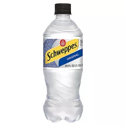 Schweppes Sparkling Seltzer Original 20oz