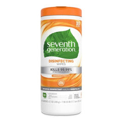 Seventh Generation Disinfecting Wipes Lemongrass Citrus 35ct