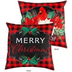 Evergreen Christmas Joy Pillow