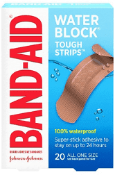 Band-Aid Water Block Tough Strips- 20 Count