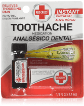 Red Cross Instant Pain Relief Toothache Medication 1/8fl oz