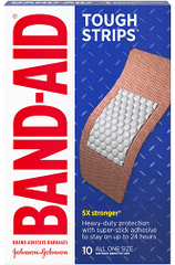 Band-Aid Tough Strips- 10 Count