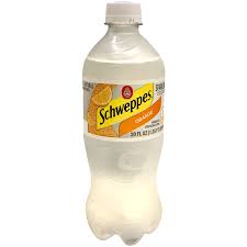 Schweppes Sparkling Seltzer Orange Flavor 20oz