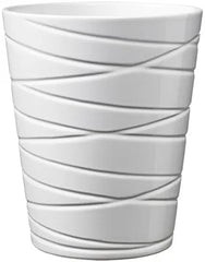 Singapur Ceramic Pot Shiny White