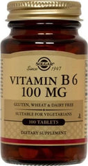 Solgar B-6 100mg 100tablets