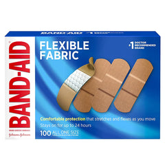 Band-Aid Flexible Fabric- 100 Count