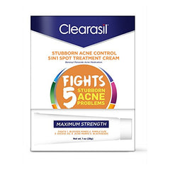 Clearasil Stubborn Acne Control 5in1 Spot Treatment Cream 1oz