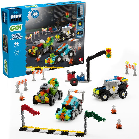 Plus Plus GO! Street Racing Super Set 900pcs