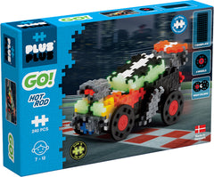 Plus Plus GO! Hot Rod Building Blocks (240pcs)