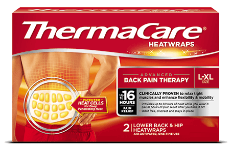 ThermaCare Back Pain Therapy Heatwraps L/XL 2ea