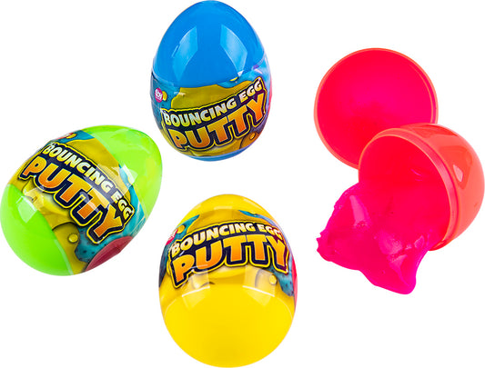 Bouncing Egg Putty Assorted Colors 1ct