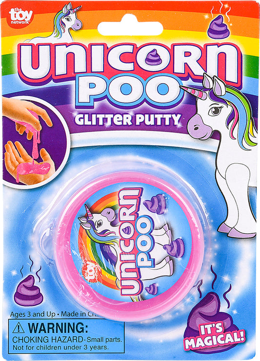 Unicorn Poo Glitter Putty