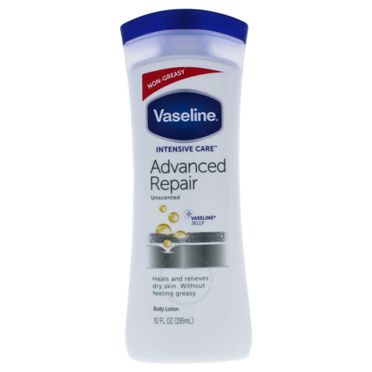 Vaseline Advanced Repair Unscented Body Lotion 10 oz