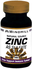 WindmillvZinc Sulfate 50mg Tabs 90ea