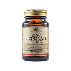 Solgar Zinc Picolinate 22mg 100tablets