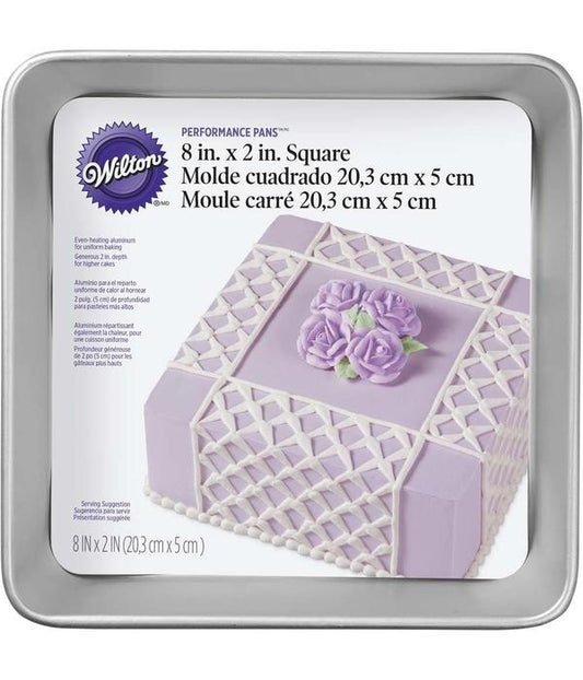 Wilton 8"x2" Square Baking Pan