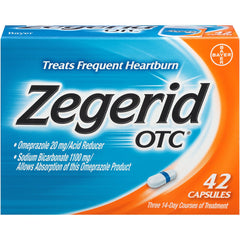 Zegerid OTC 20mg (42 capsules)